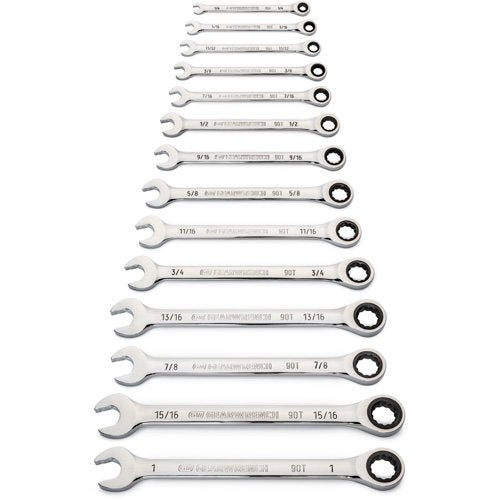 UAZ412 - 90-Tooth 12 Point SAE Wrench Set