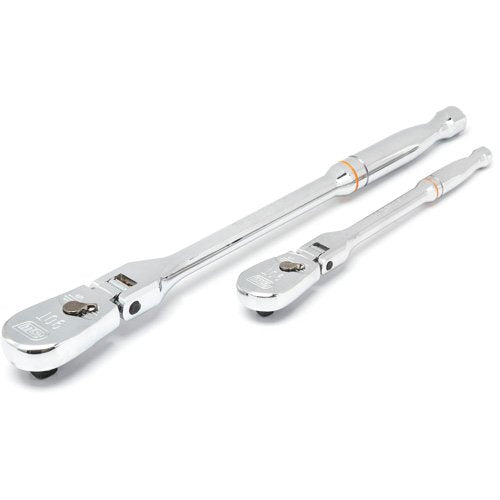 UAZ446 - 1/4" & 3/8" Drive 90-Tooth Teardrop Ratchet Set