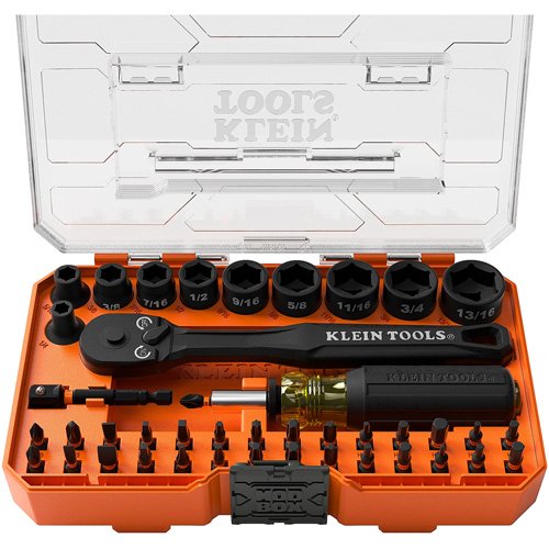 UAZ491 - 43-Piece ProFlex Impact Driver Bit and Socket Set