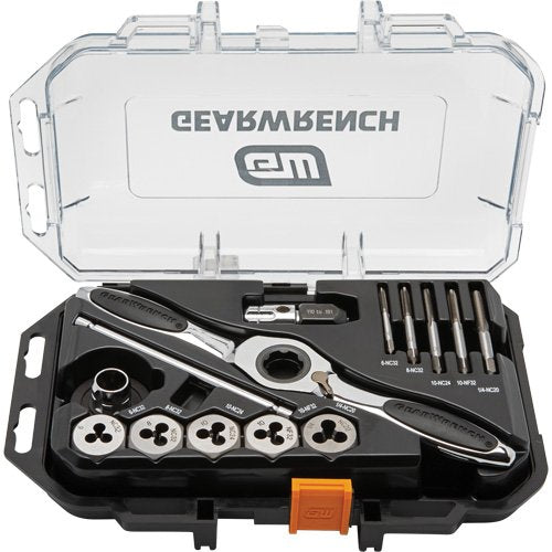 UAZ509 - SAE Ratcheting Tap & Die Set