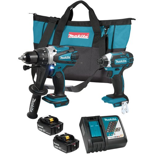 UAZ562 - LXT Cordless Impact Driver & Hammer Drill/Driver Combo Kit