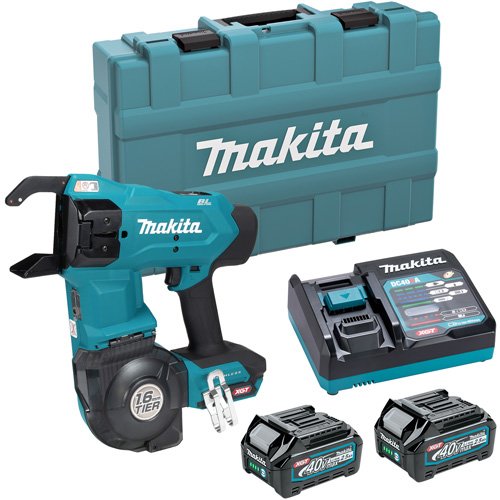 UAZ589 - 40Vmax XGT Brushless Rebar Tying Tool with Batteries Kit