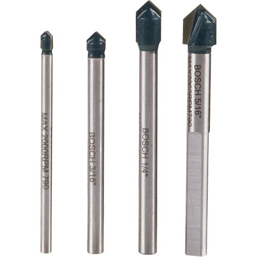 UAZ663 - Glass & Tile Drill Bit Set