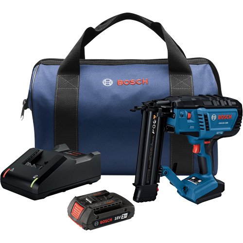 UAZ696 - Brushless 18-Gauge Brad Nailer Kit with Standard Power Battery