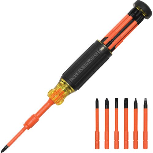 UAZ732 - 6-in-1 Insulated Auto-Lock Screwdriver