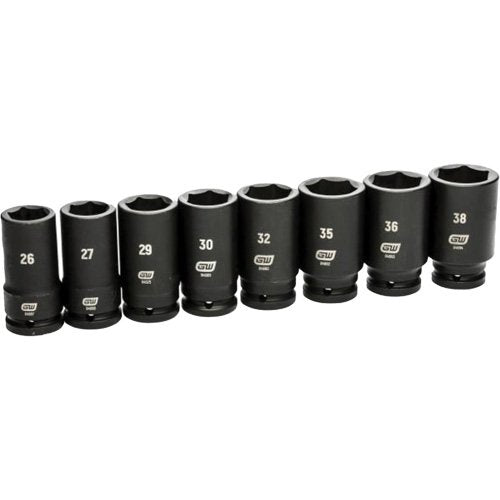 UAZ753 - 6 Point SAE Socket Set