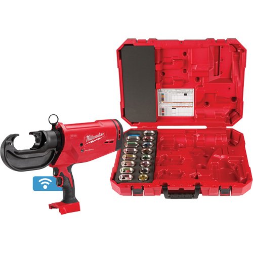 UAZ897 - M18™ FORCE LOGIC™ 750 MCM Crimper with #6 - 750 MCM Al Dies