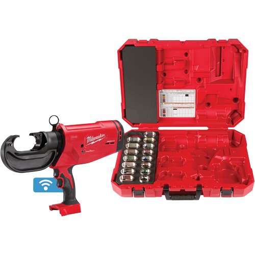 UAZ898 - M18™ FORCE LOGIC™ 750 MCM Crimper with #6 - 750 MCM Cu Dies