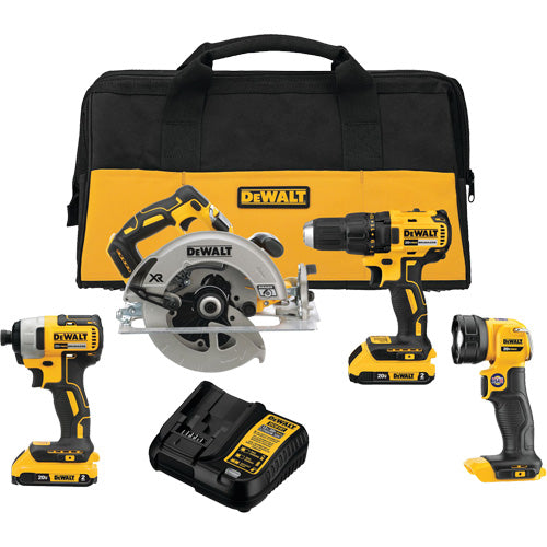 UBA023 - MAX* Cordless Brushless 4-Tool Combo Kit (2.0Ah)
