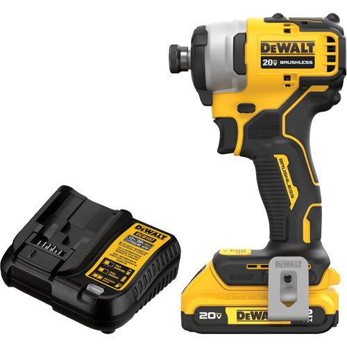 UBA075 - ATOMIC COMPACT SERIES™MAX* Brushless Cordless Compact Impact Driver Kit