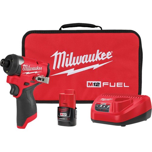 UBA079 - M12 FUEL™ Brushless Cordless Impact Driver Compact Kit with Battery & Charger