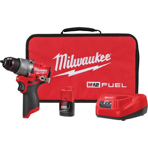 UBA080 - M12 FUEL™ Brushless Cordless Hammer Drill Kit with Battery & Charger