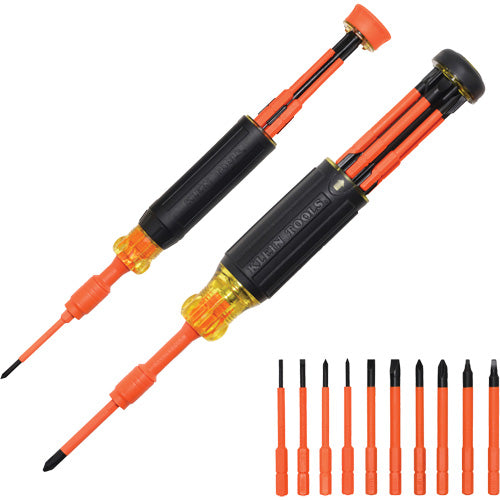 UBA485 - 10-in-2 Insulated Auto-Lock Screwdriver Set