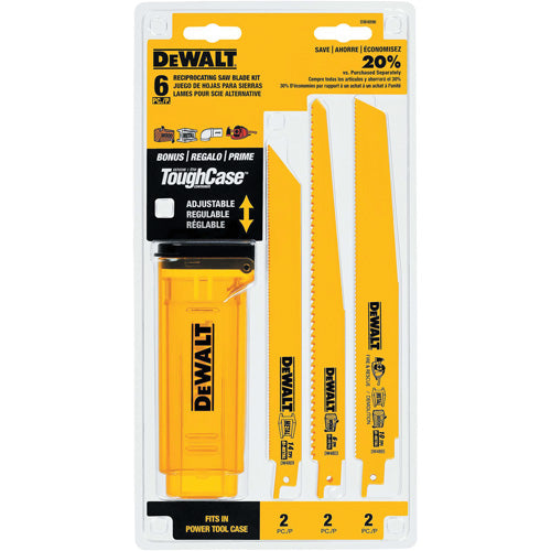 UBA518 - Bi-Metal Reciprocating Saw Blade Set with Telescoping Case