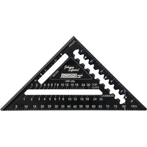UBA593 - 7" Johnny Square® Laser Etched Rafter Square