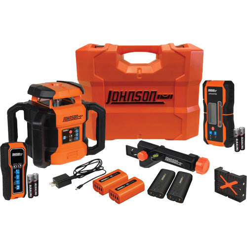 UBA654 - Red Dual Slope Rotary Laser Level Kit