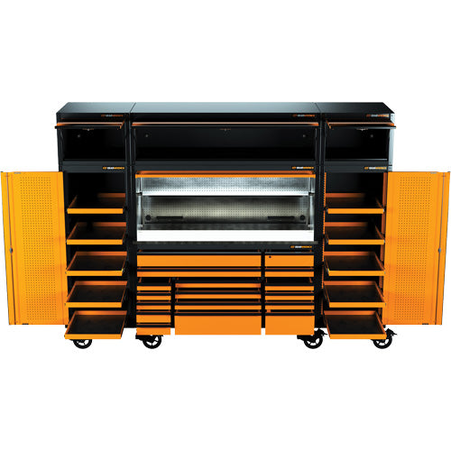 UBA704 - MEGAMOD Mechanics Tool Set in Premium Modular Foam Trays with Tool Storage & Shop Equipment