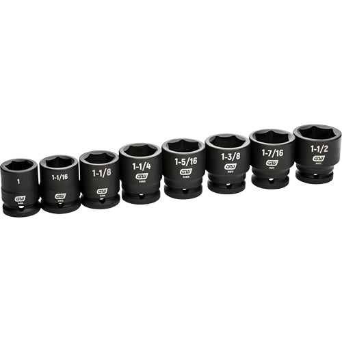 UBA729 - 6-Point SAE Socket Set