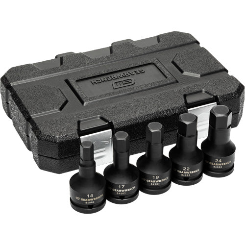 UBA732 - Metric Impact Bit Socket Set with Blow Mold Case