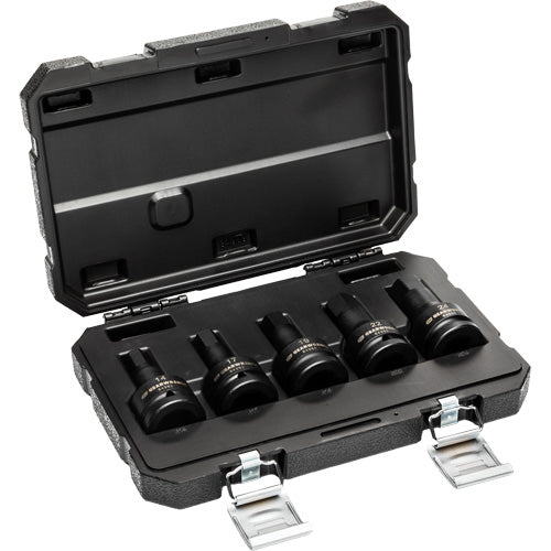 UBA732 - Metric Impact Bit Socket Set with Blow Mold Case
