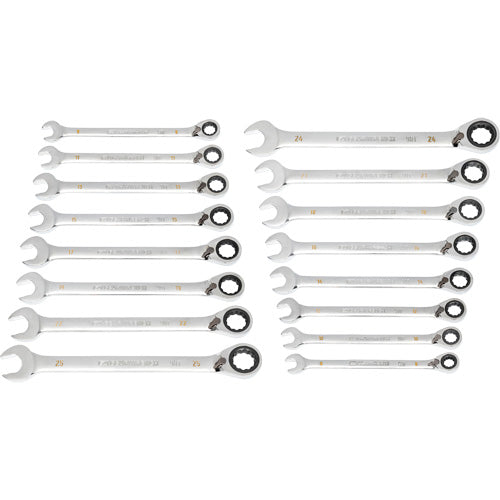UBA735 - 90-Tooth 12-Point Reversible Wrench Set