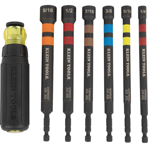 UBA827 - 6-Piece Hollow Ratcheting Power Nut Driver Set