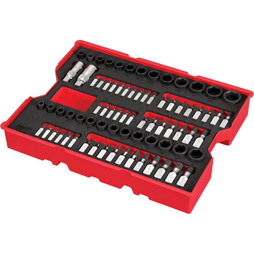 UBA856 - 1/4” & 3/8” Drive Metric, SAE & Torx® Socket Set with Tray for PACKOUT™ Drawers