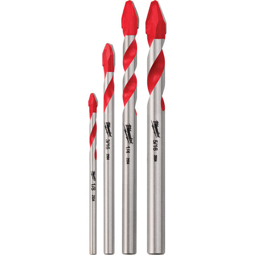 UBB006 - 4-Piece Hard Tile & Glass Specialty Drill Bit
