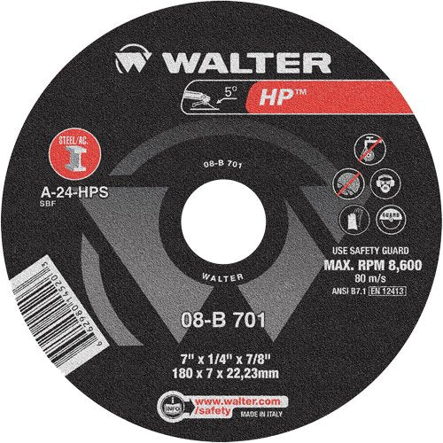UE685-HP™ Depressed Center Grinding Wheel