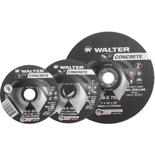 UE699-Concrete Depressed Centre Grinding Wheels