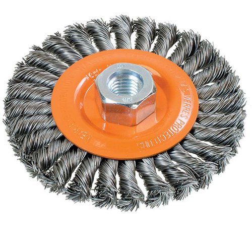 UE934-Wide Knotted Wire Wheel Brush