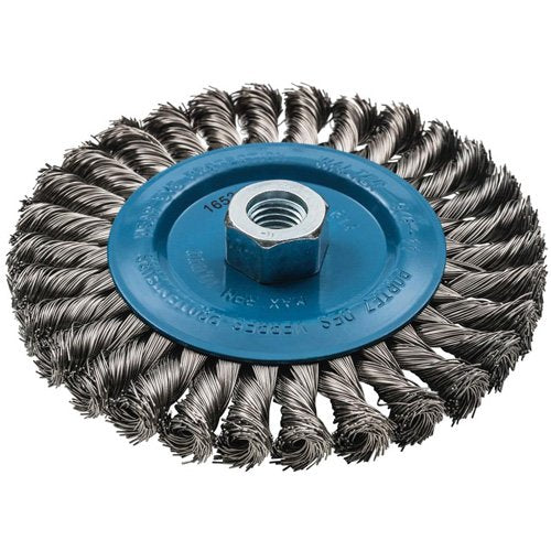 UE942-Wide Knotted Wire Wheel Brush