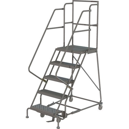 VC766-Deep Top Step Rolling Ladder