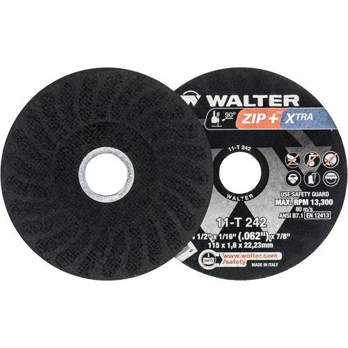 VE484-Zip+™ Right Angle Grinder Reinforced Cut-Off Wheels