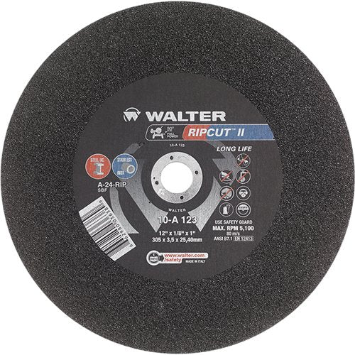 VE497-Ripcut II™ High Performance Cut-Off Wheel for Stationary Saws