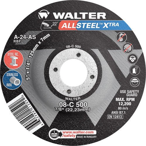VE804-Allsteel Xtra™ Depressed Centre Grinding Wheel