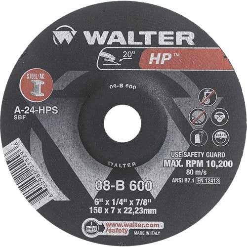 VV078-HP™ Depressed Centre Grinding Wheel
