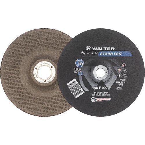 VV118-Stainless Steel Depressed Centre Grinding Wheels