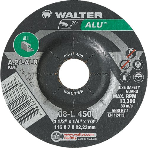 VV124-Aluminium Depressed Centre Grinding Wheels