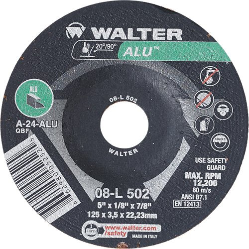 VV125-Depressed Centre Grinding Wheels - Aluminium Type 27