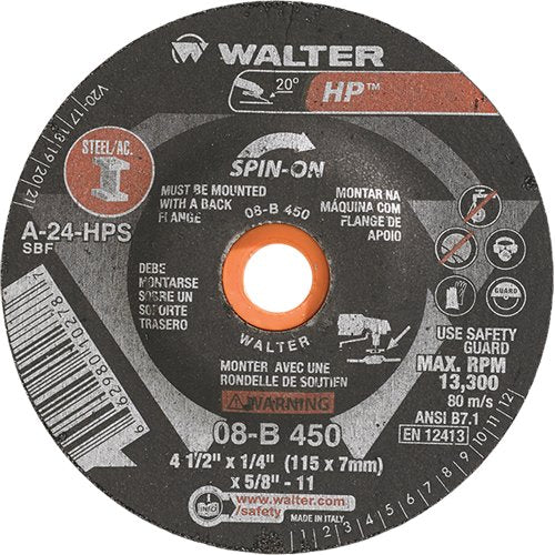 VV401-HP™ Spin-On Grinding Wheel
