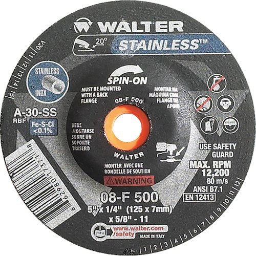 VV406-Depressed Centre Grinding Wheels - Stainless Type 27