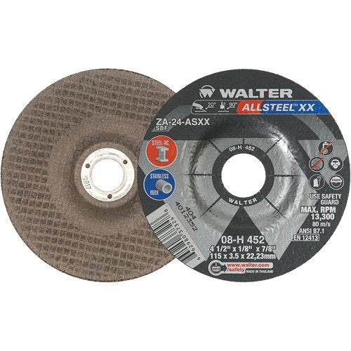 VV640-Depressed Centre Grinding Wheels - Allsteel™ XX