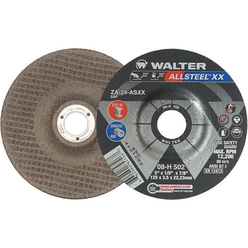 VV648-Depressed Centre Grinding Wheels - Allsteel™ XX