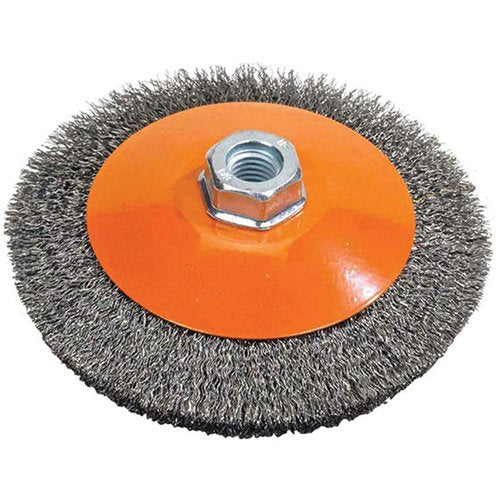 VV814-Saucer Crimped Wire Wheel
