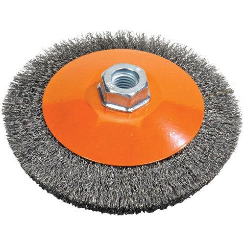 VV829-Saucer Crimped Wire Wheel