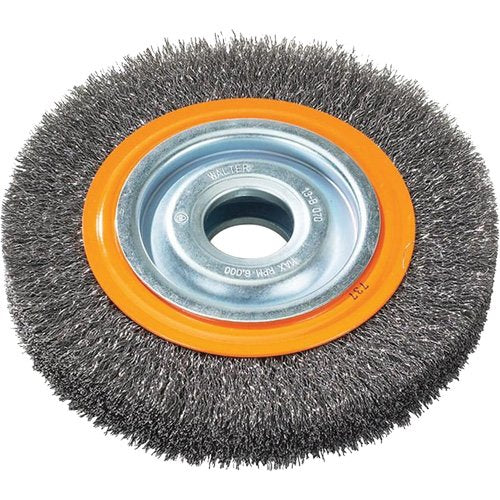VV848-Crimped Wire Bench Wheel Brush