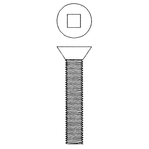 MMQ652-Flat Head Machine Screws