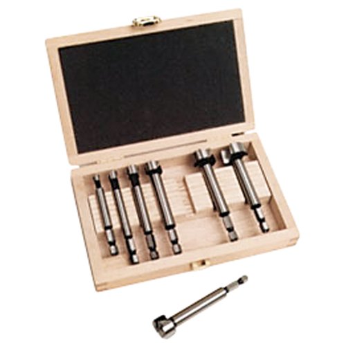 WK664-Woodpecker Forstner Bit Kits in a Wooden Box