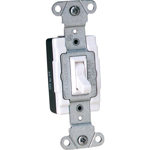 XA806-Back & Side-Wired Quiet Switches with Single-Pole Toggle